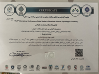 مطالعه جامعهشناختی پروفایلی شخصیتی پرونده زندانیان در ممانعت از بازگشت مجدد به زندان	هفتمین کنفرانس بین الللملی مطالعات	همایش  بین المللی			1402	شماره 1 و 1-1 در فایل	طاها عشایری-طاهره جهان پرور