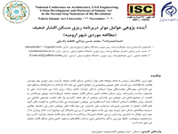 آینده پژوهی عوامل موثر در برنامه ریزی مسکن اقشار ضعیف/ کنفرانس ملی معماری و مهندسی شهری